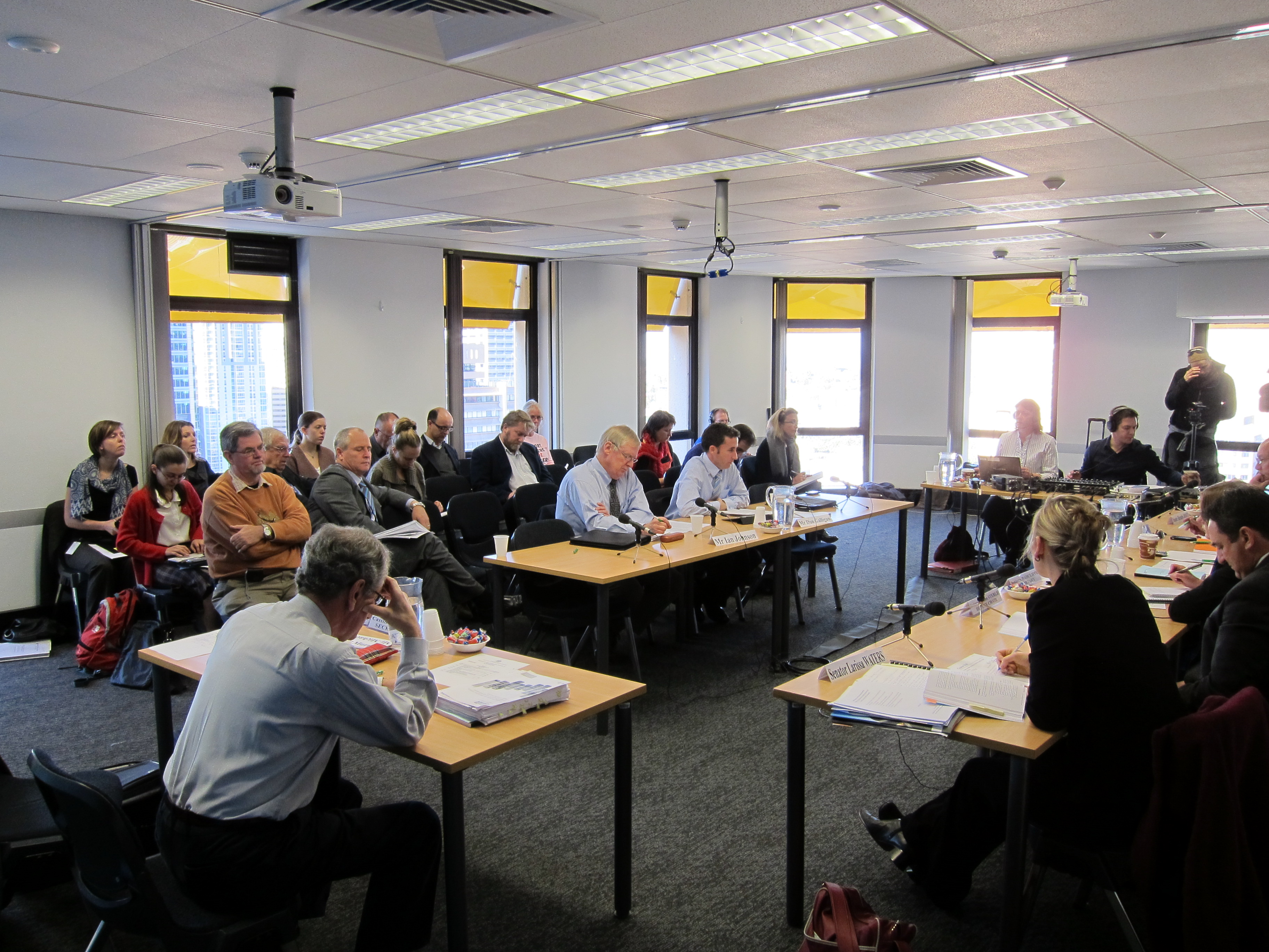 \x3cp\x3eHearing at Brisbane, 20 July 2011 with witnesses Ian Johnson [Water Policy Advisor]  and Dan Galligan [CEO] of the Queensland Farmers\' Federation.\x3c/p\x3e