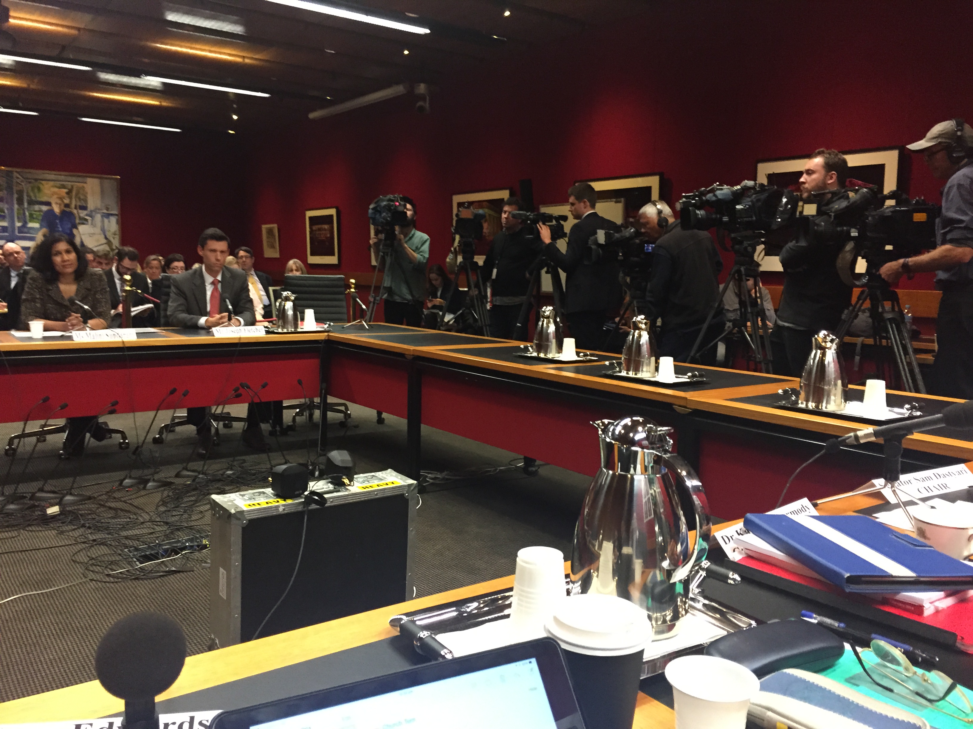 \x3cp\x3eL-R: Malini Sundaram [Novartis Australia] and Joseph Fletcher [Eli Lilly Australia] answer questions at the Economics References Committee hearing on corporate tax avoidance, Sydney, 1 July 2015.\x3c/p\x3e