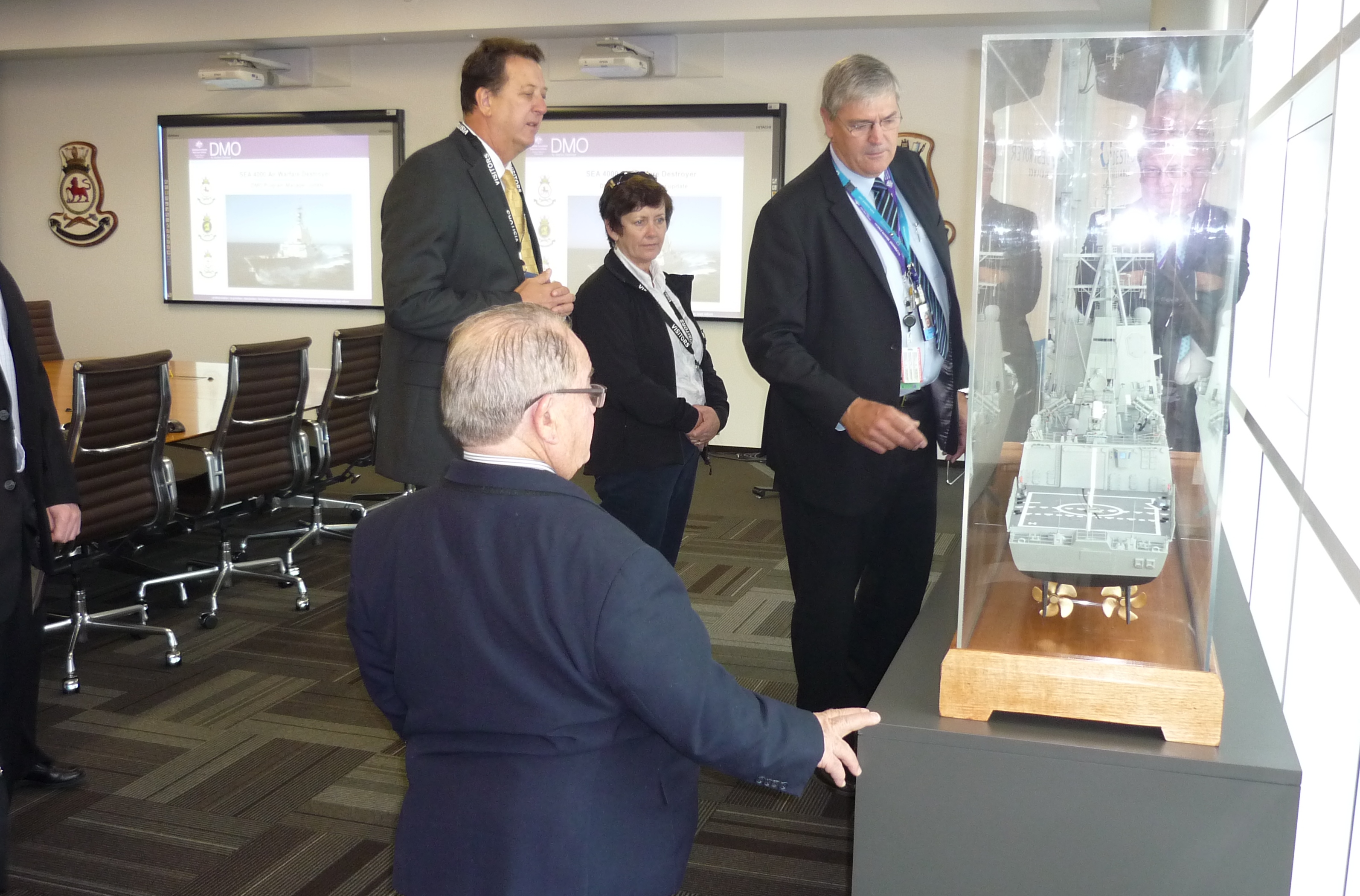 \x3cp\x3eForeign Affairs Defence and Trade References Committee members Senators David Fawcett, Alan Eggleston, Ursula Stephens and Mark Bishop, 4 March 2012.\x3c/p\x3e
