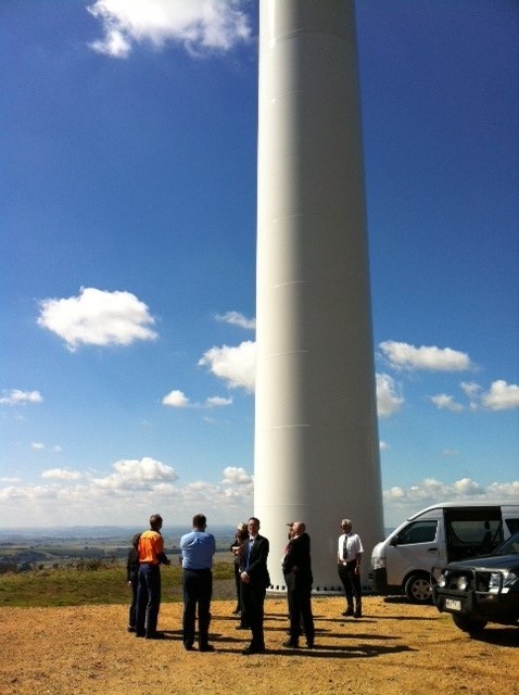 \x3cp\x3eCommunity Affairs References Committee at Waubra wind farm, Vic, 28 March 2011.\x3c/p\x3e